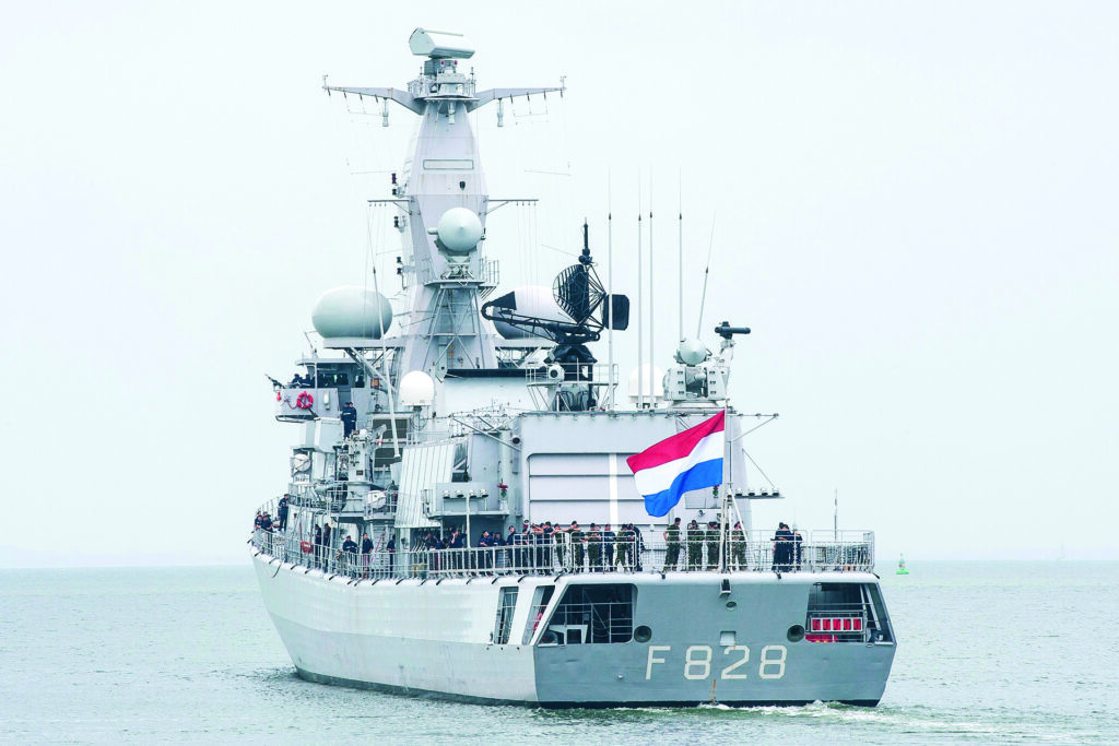 For the Royal Netherlands Navy, Nevesbu took care of the system integration of the innovative LFAS system on the Dutch M-frigates.