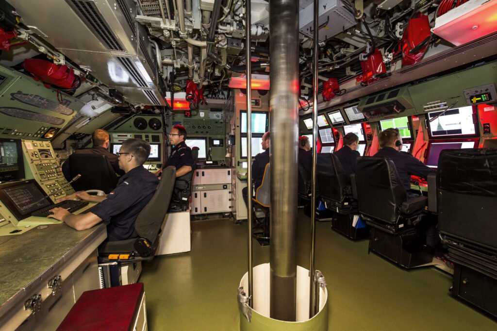 Newcomers to the Submarine Service receive intensive supervision from their inspection until the end of their training.