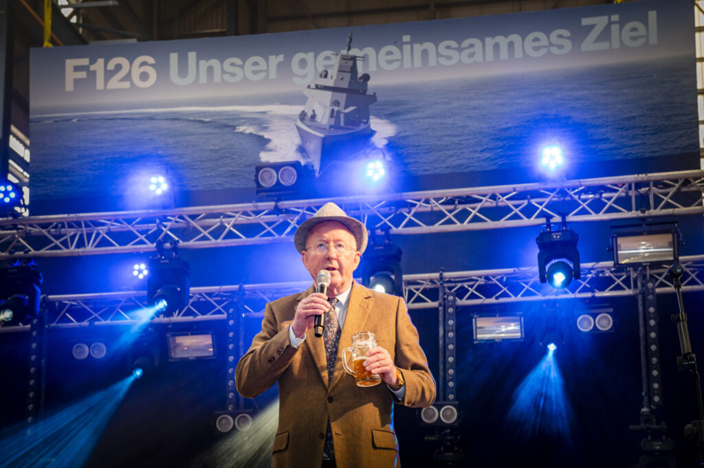 Algemeen Directeur Hein van Ameijden opende de feestelijkheden met een korte toespraak.