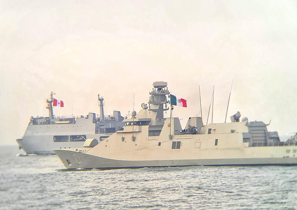 It was the first time since the transfer of ARM Benito Juárez early last year that the SIGMA frigate participated in major international exercises.