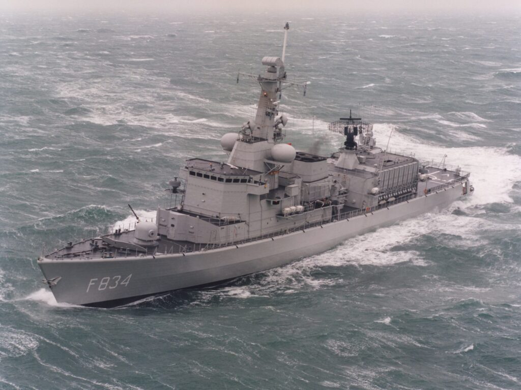 NRP Dom Francisco de Almeida is the former multipurpose frigate HNLMS Van Galen of the Karel Doorman class.