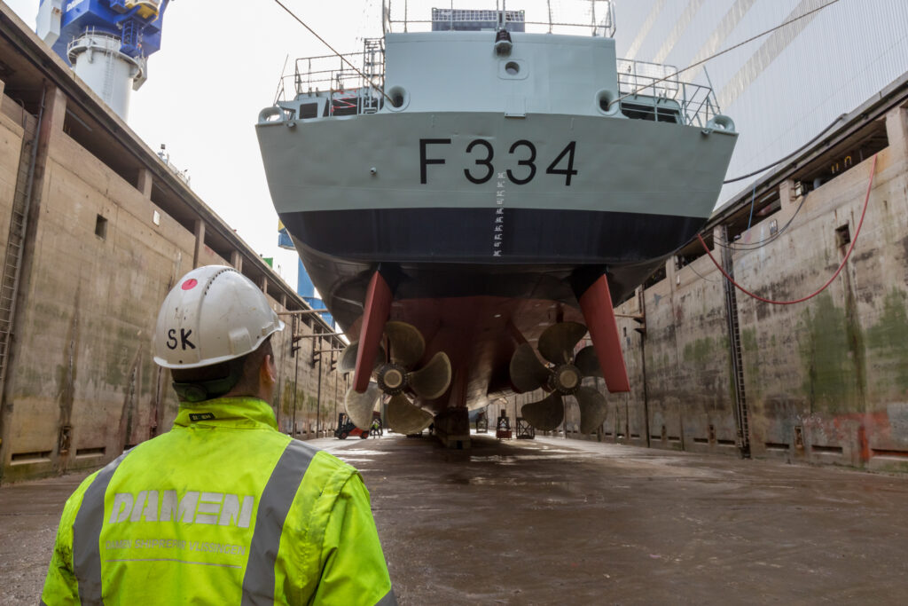 NRP Dom Francisco de Almeida is het tweede door De Schelde gebouwde M-fregat op rij dat DSV succesvol heeft opgeknapt.