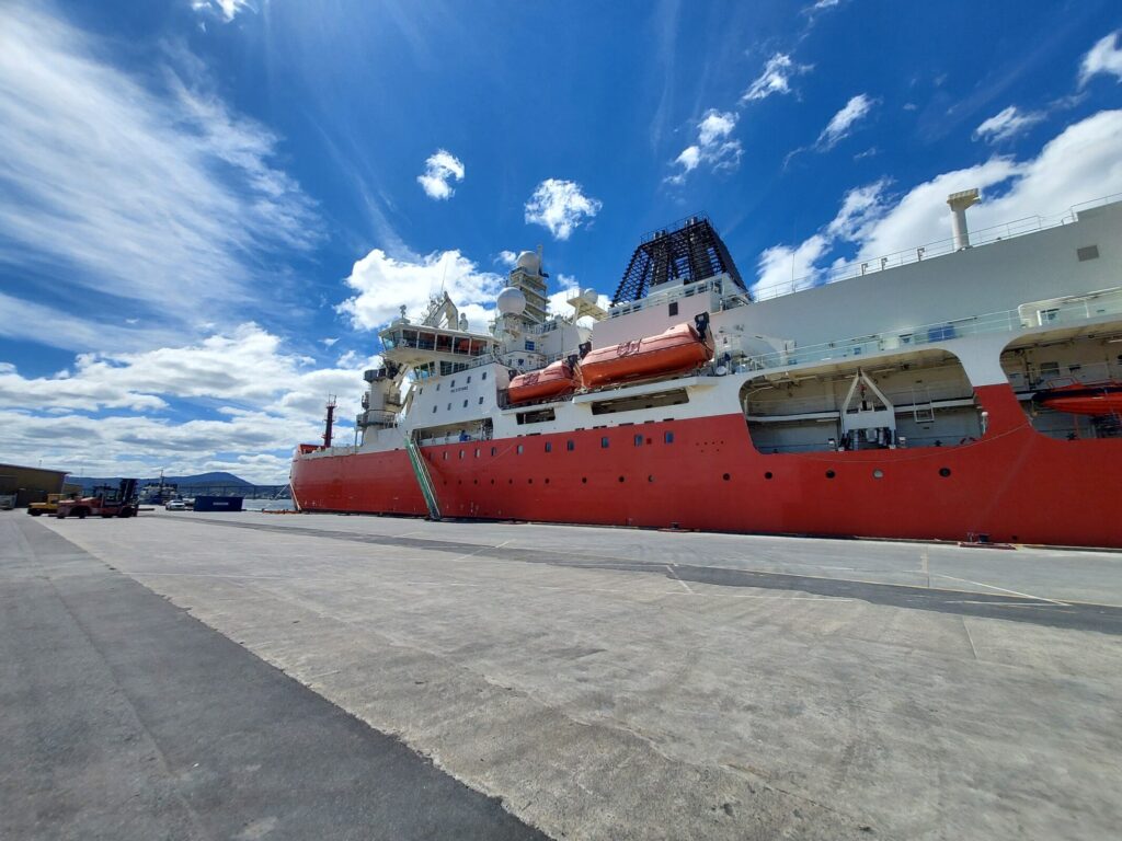 The Nuyina will undergo clutch rectification in Singapore in Q2 and Q3, before taking on icebreaking trials in Q4 2022.