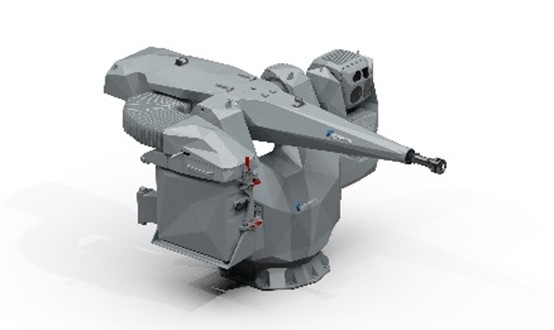 Rheinmetall is supplying eight next-generation MLG27-4.0 defence systems that will serve as secondary guns for the F126 frigates.