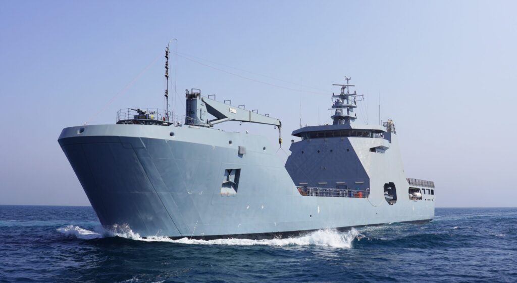 LST-100 NNS Kada is opgeleverd aan Nigeria.