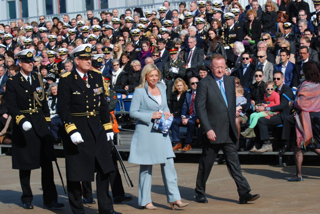 On 8 March 2014, the official christening took place, carried out by the then Dutch Defence Minister Jeanine Hennis-Plasschaert.