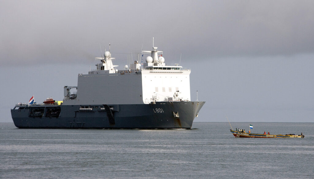 Zr.Ms. Johan de Witt gaat nog dit najaar op proefvaart en zal daarna weer in dienst genomen worden.