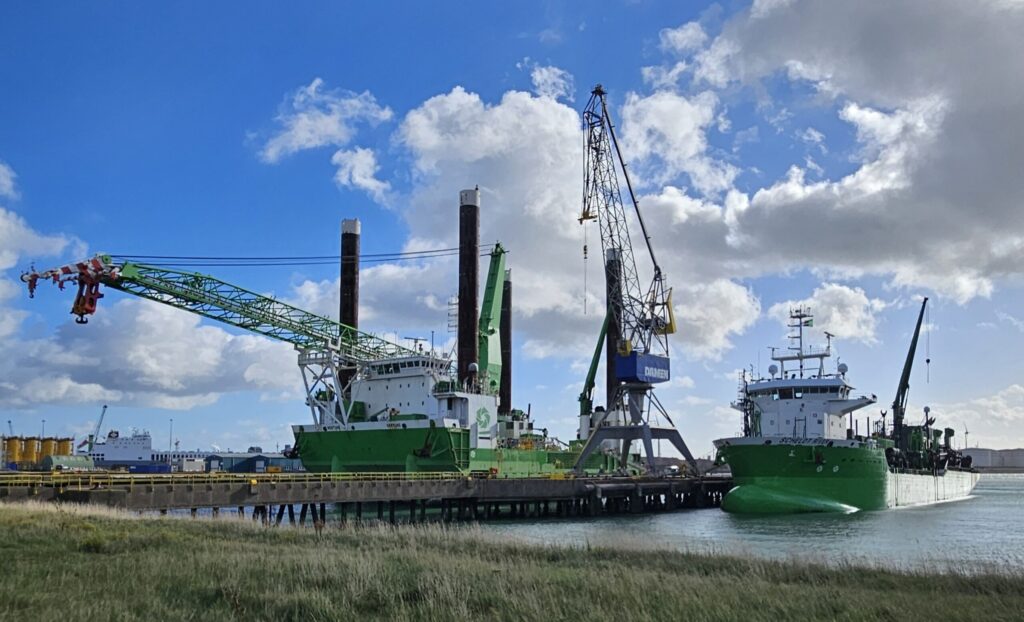 De variatie aan schepen die naar DSV komen voor onderhoud of reparatie is groot.