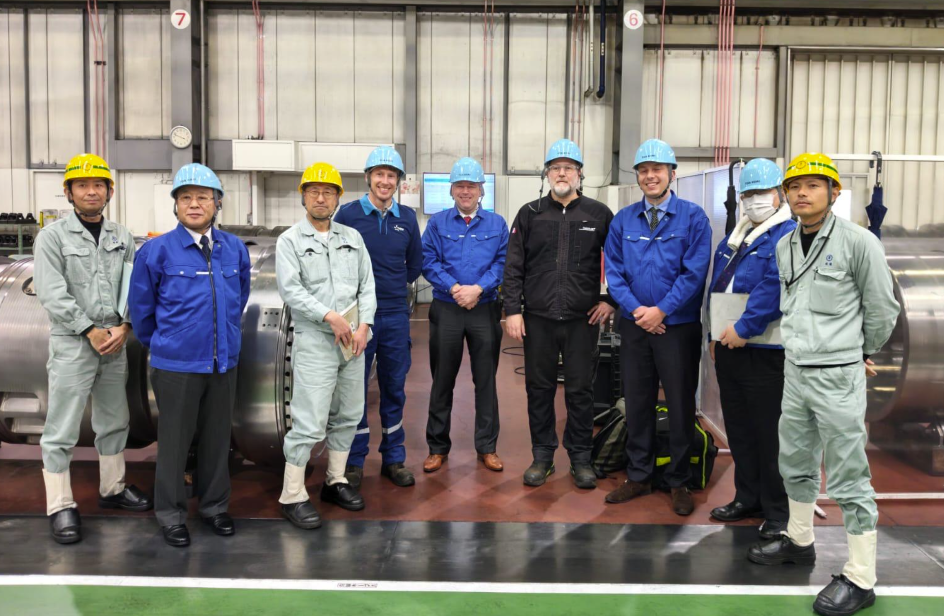 Een bezoek aan de fabriek van een leverancier in Japan.