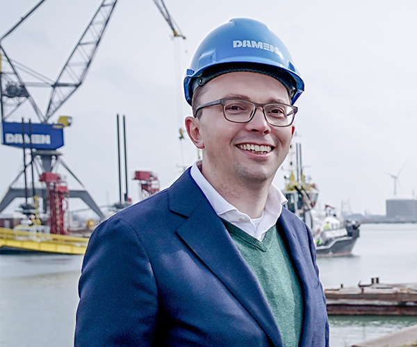 DSV Managing Director Michiel de Vliegher.